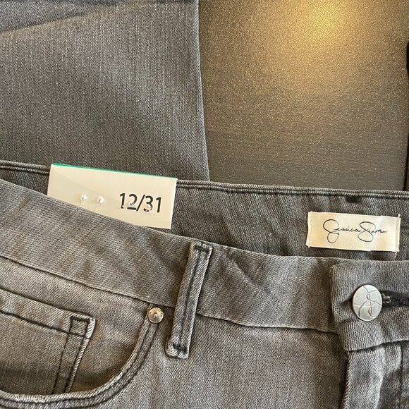 Jessica Simpson High Rise Skinny Jeans Size 12 - Picture 5 of 8